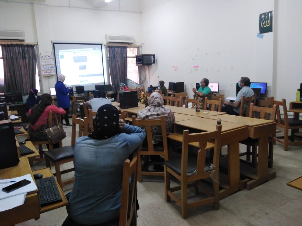 تدريب منسقي ومسولى الكنترولات على انظمة الكنترول بابن الهيثم